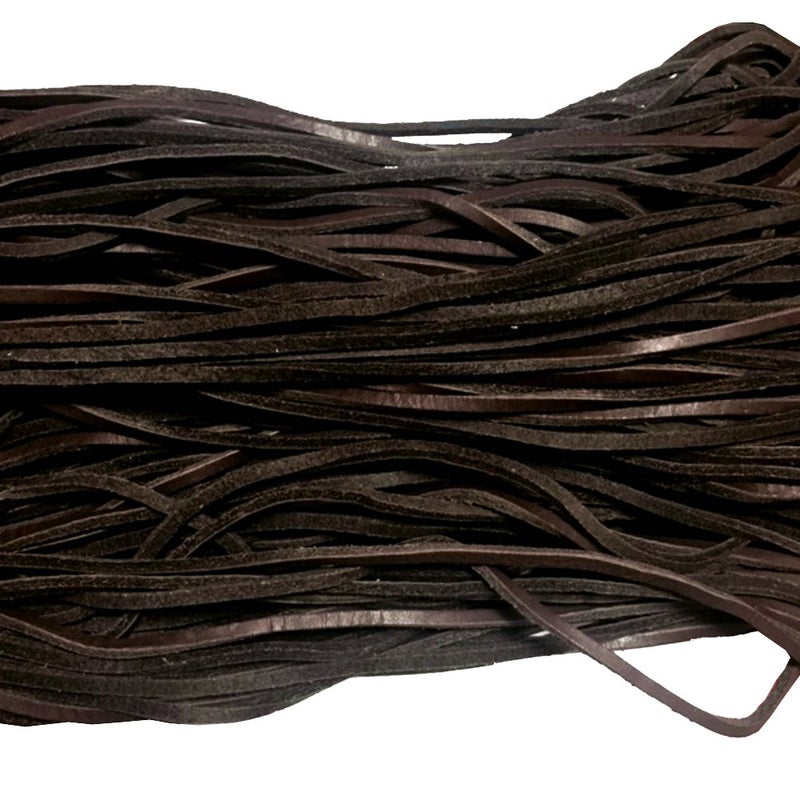 Goodlace 1 PCS of 1/8" Rawhide Leather Shoelaces Shoe Boot Laces Shoestrings Cord (Brown, 160CM) - Image 3